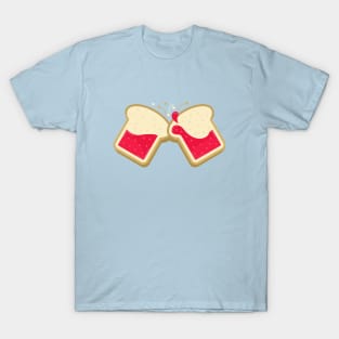 Toast 'Toast' Sticker T-Shirt